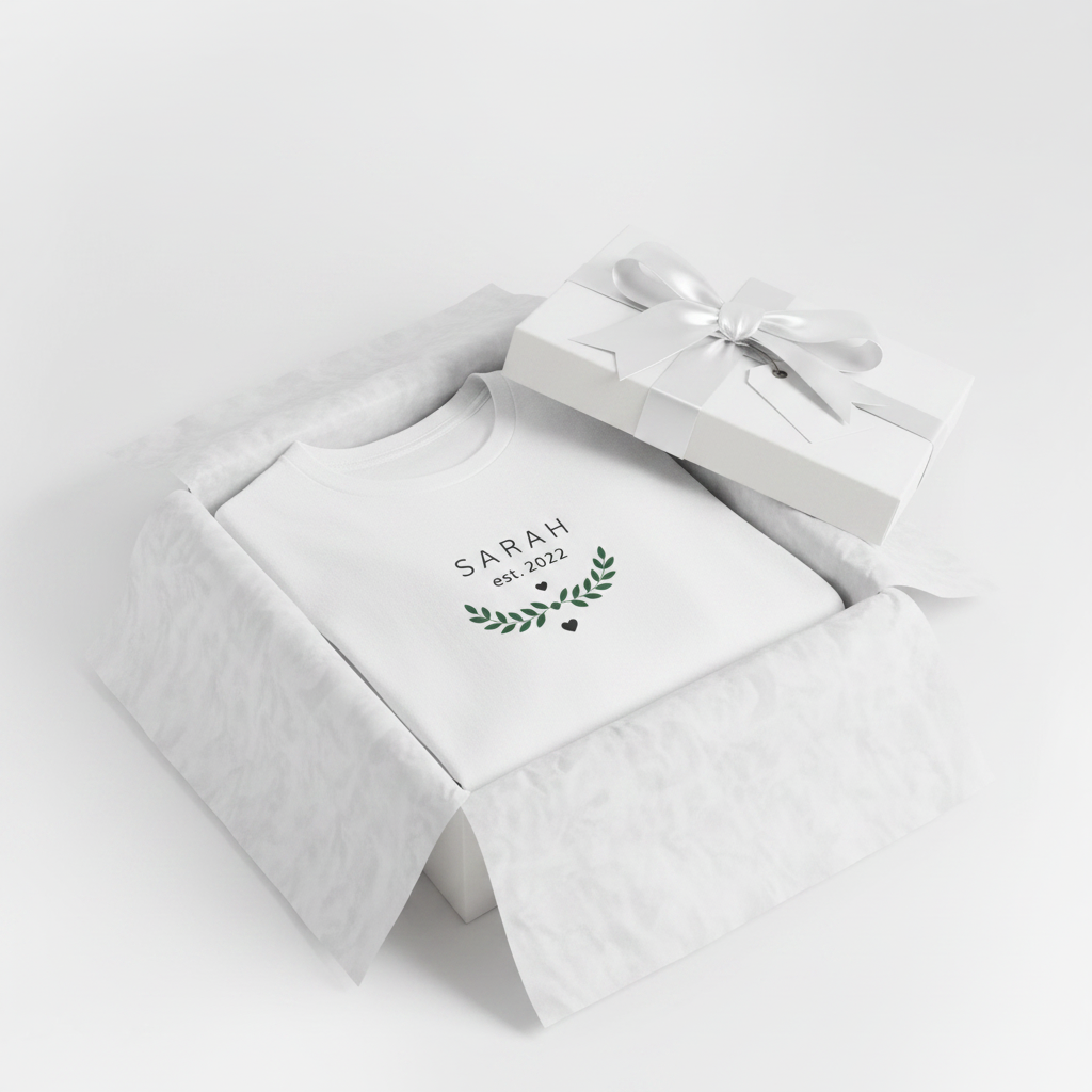 Sarah est. 2022 — Gift wrapped