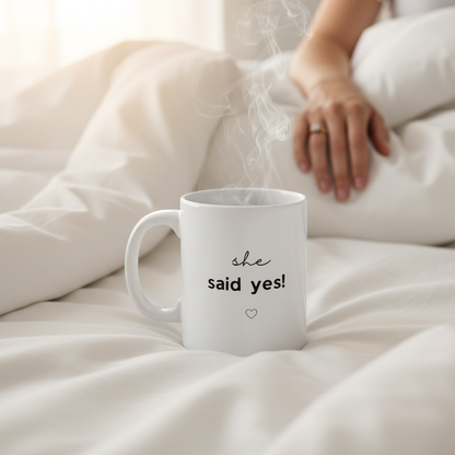 She Said Yes — morning bed