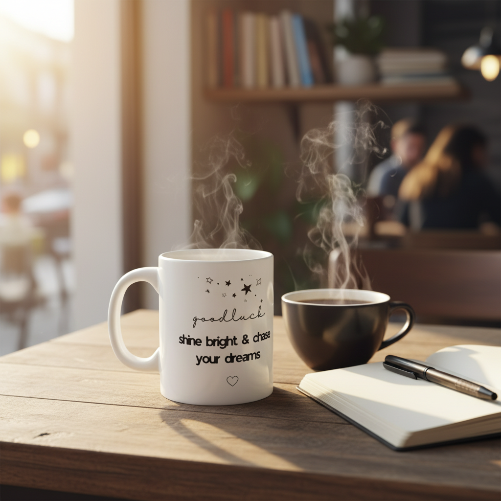 Shine Bright Mug — Café Scene