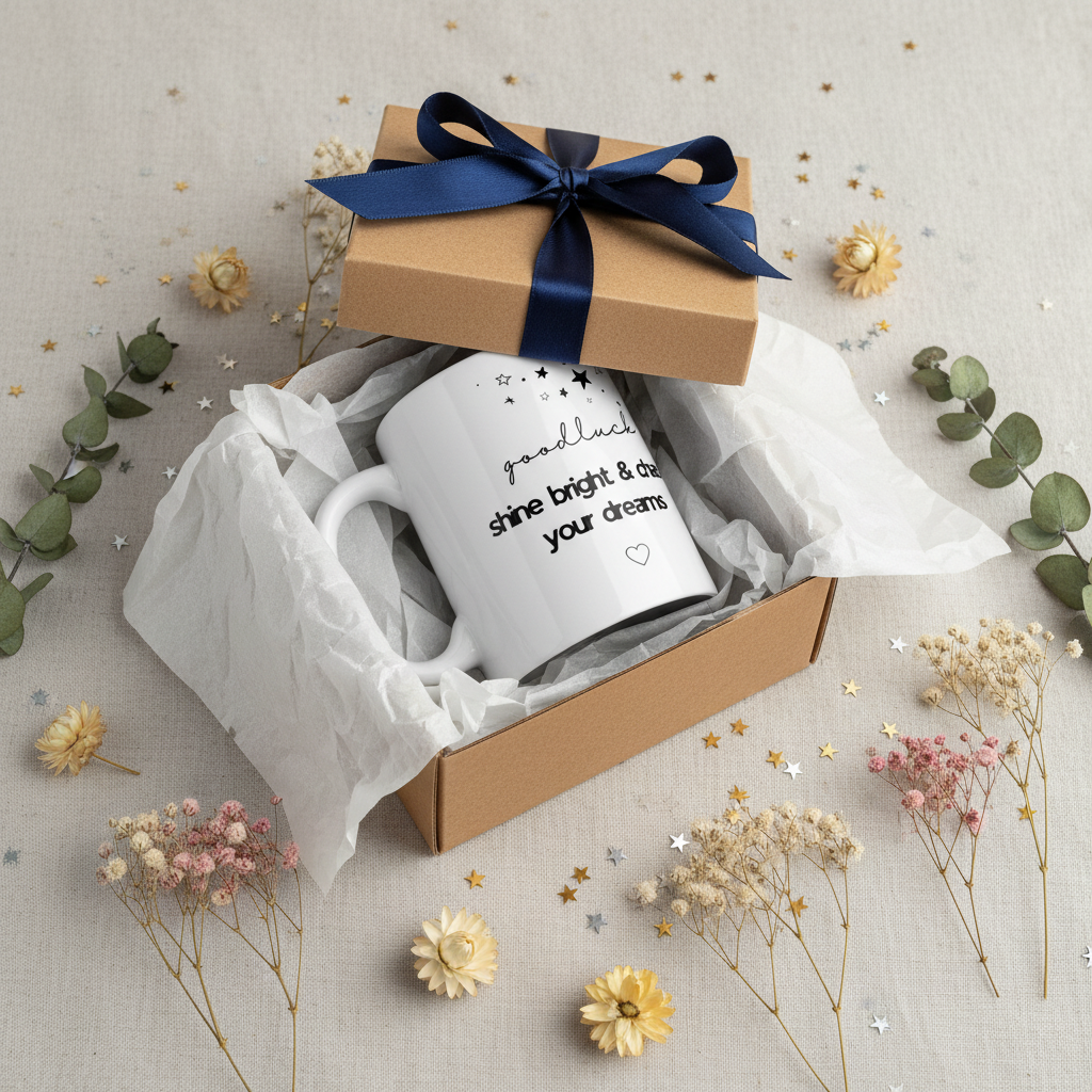 Shine Bright Mug — Gift Box