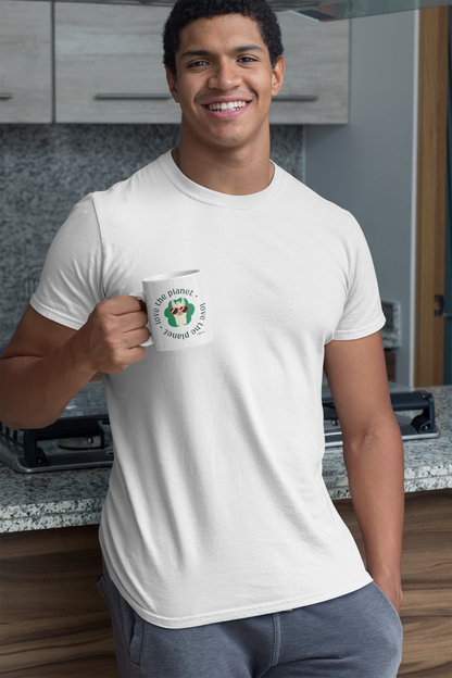 Love the Planet Llama Mug