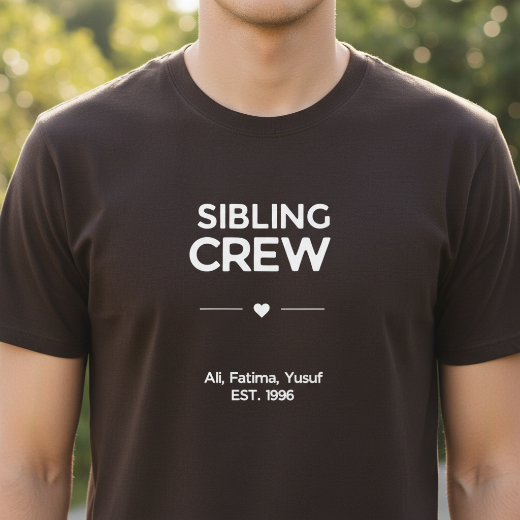 Sibling Crew — dark chocolate close-up