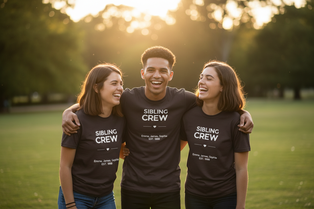 Sibling Crew — dark chocolate trio park