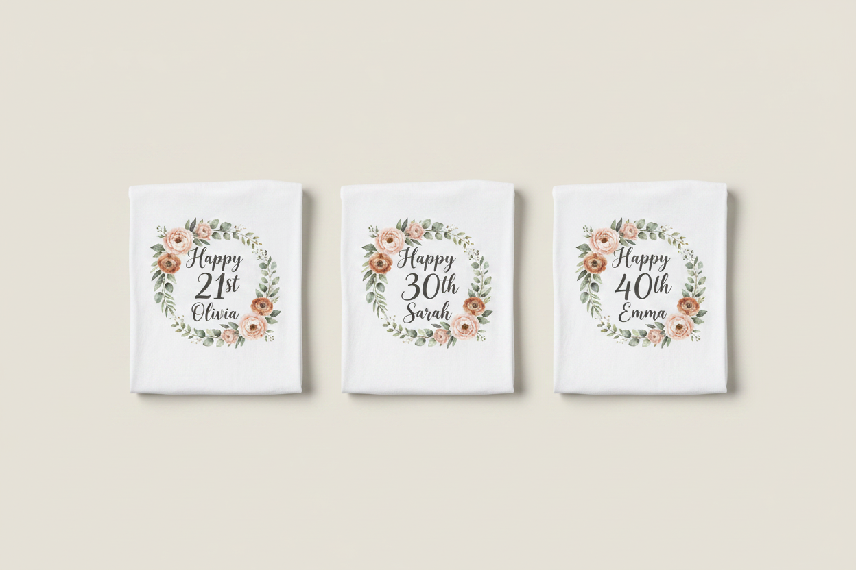 Side by Side Row — 21st, 30th, 40th