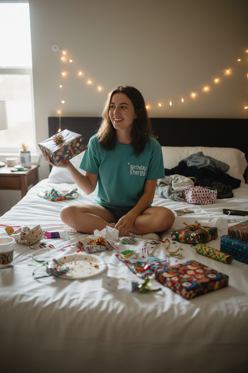 Sitting with Presents