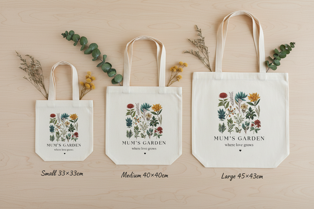 Size Comparison Flat Lay