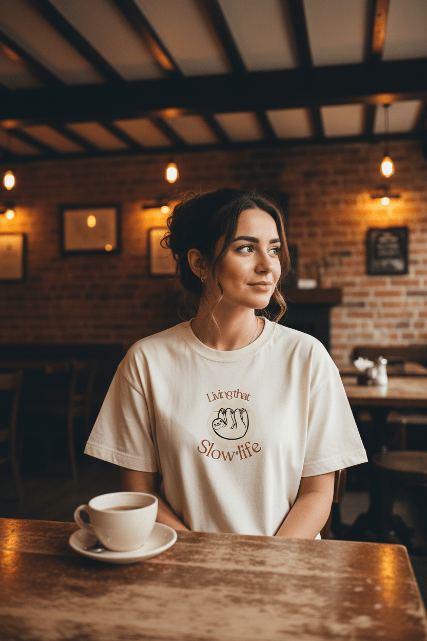Living That Life T-Shirt | Slow Life, Plant Life, Cat Life & Dog Life - AlleyCrafters