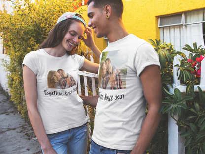 Custom Image and Text Unisex T-Shirt