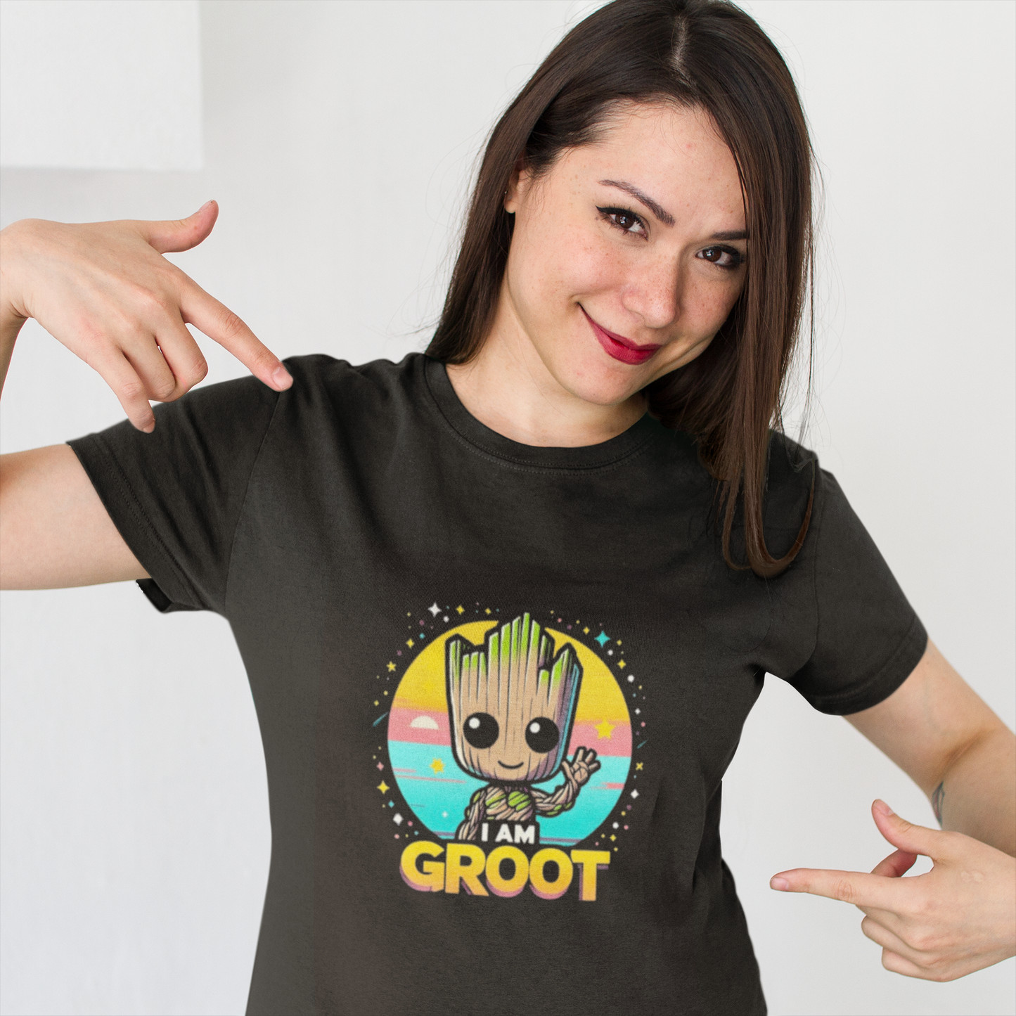 Groot Unisex T-Shirt - I am Groot Design
