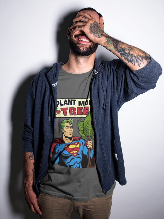 Superman Plant More Trees T-Shirt