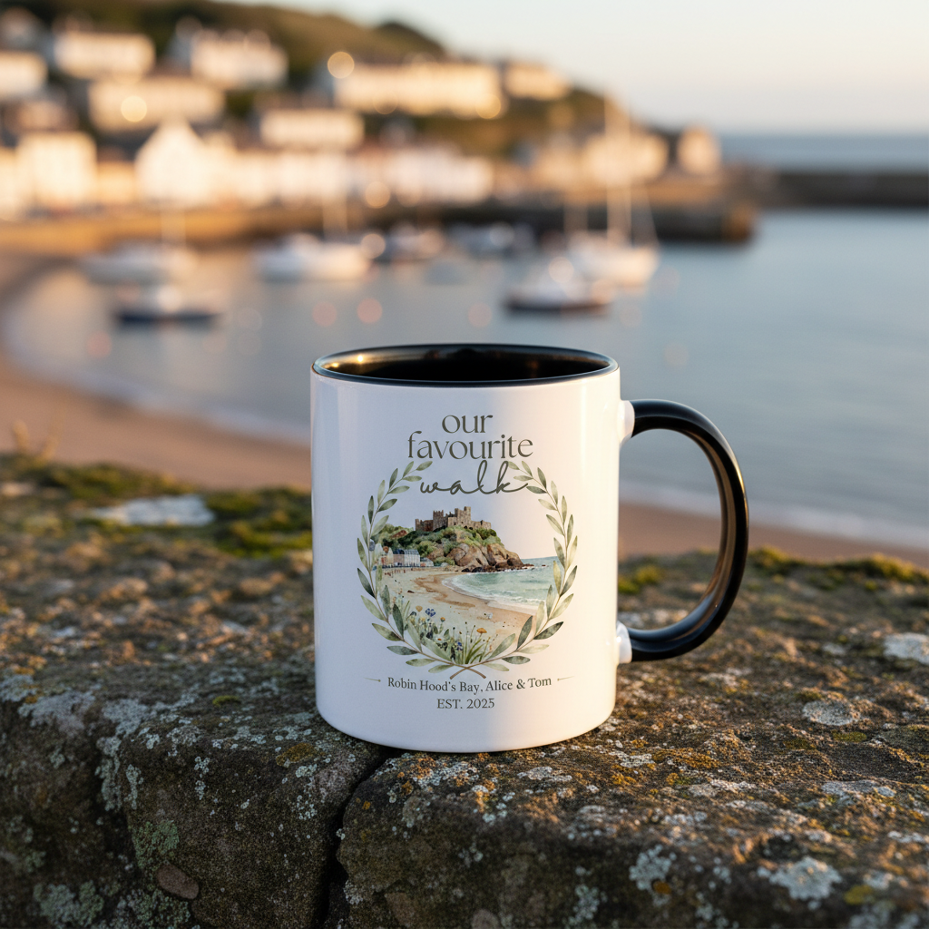 Solo Mug – Mossy Stone Wall – Robin Hood's Bay – Alice & Tom
