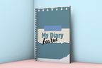 Personalised My Diary A5 Notebook — Custom Name Spiral Journal Gift