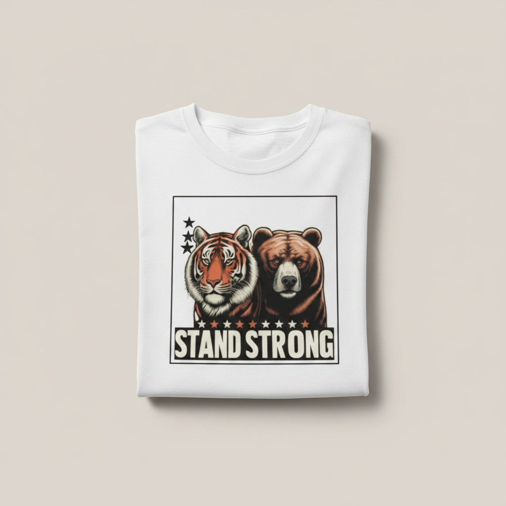 Stand Strong Folded Mockup