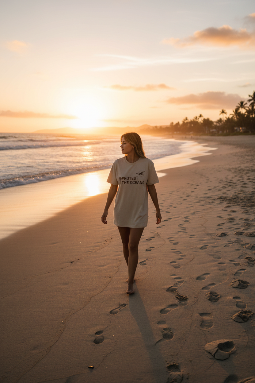 Sunset beach lifestyle