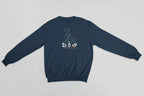 Dog Lover Crewneck Sweatshirt — Minimal Line Art Puppy Design - Alley Crafters