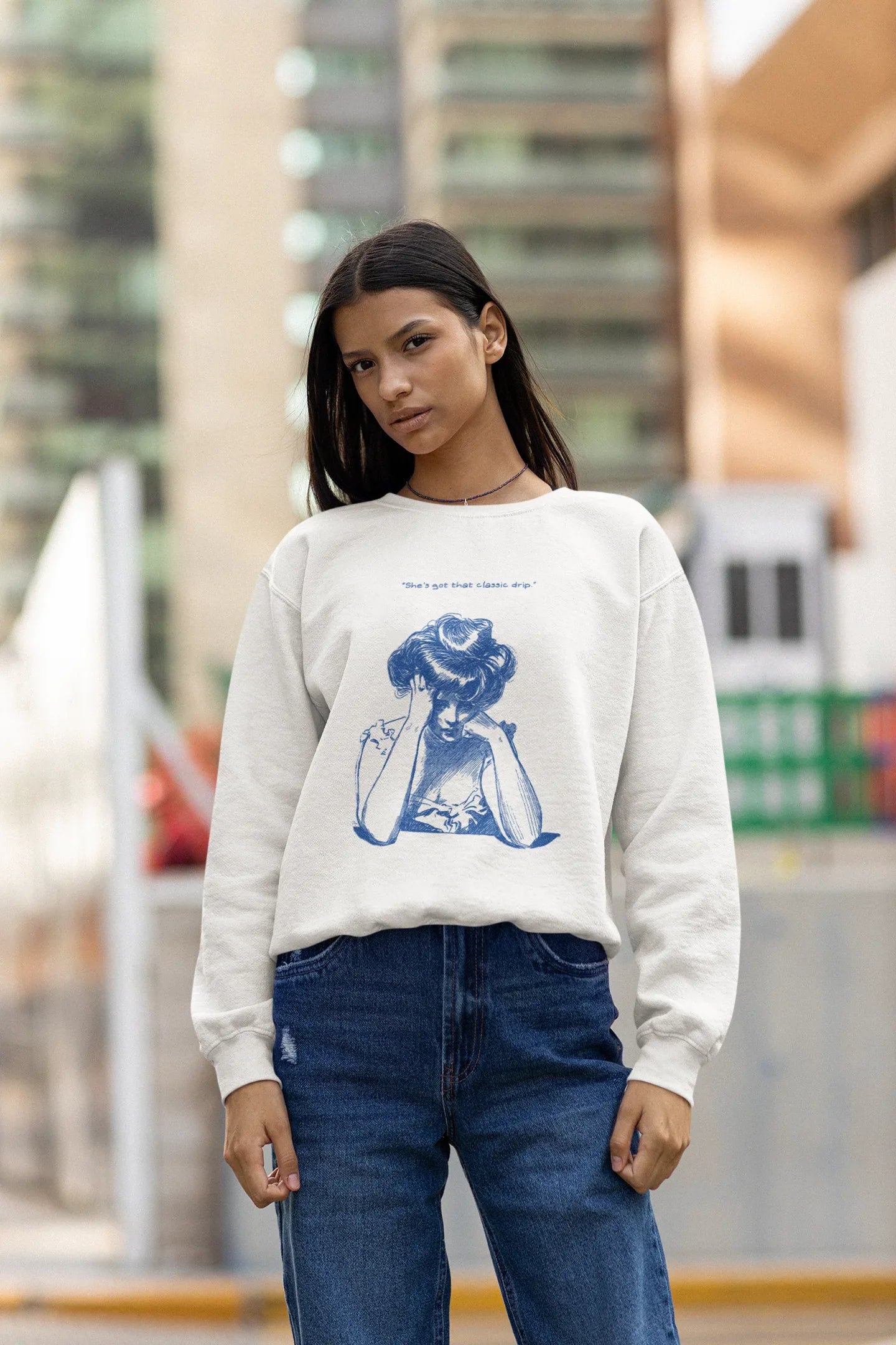 Sarcastic Woman Long Sleeve Tee - Alley Crafters