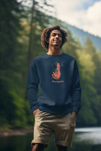 Save Orangutan Sweatshirt – Wildlife Conservation Statement Jumper - Alley Crafters