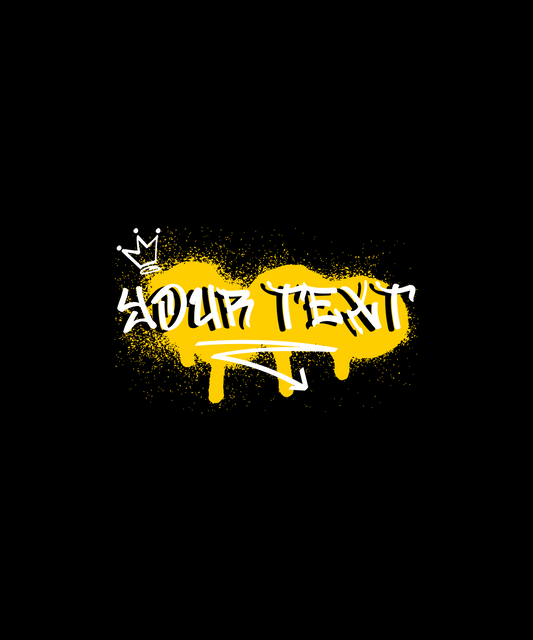 Customizable Unisex Hoodie with Personalised Text Design