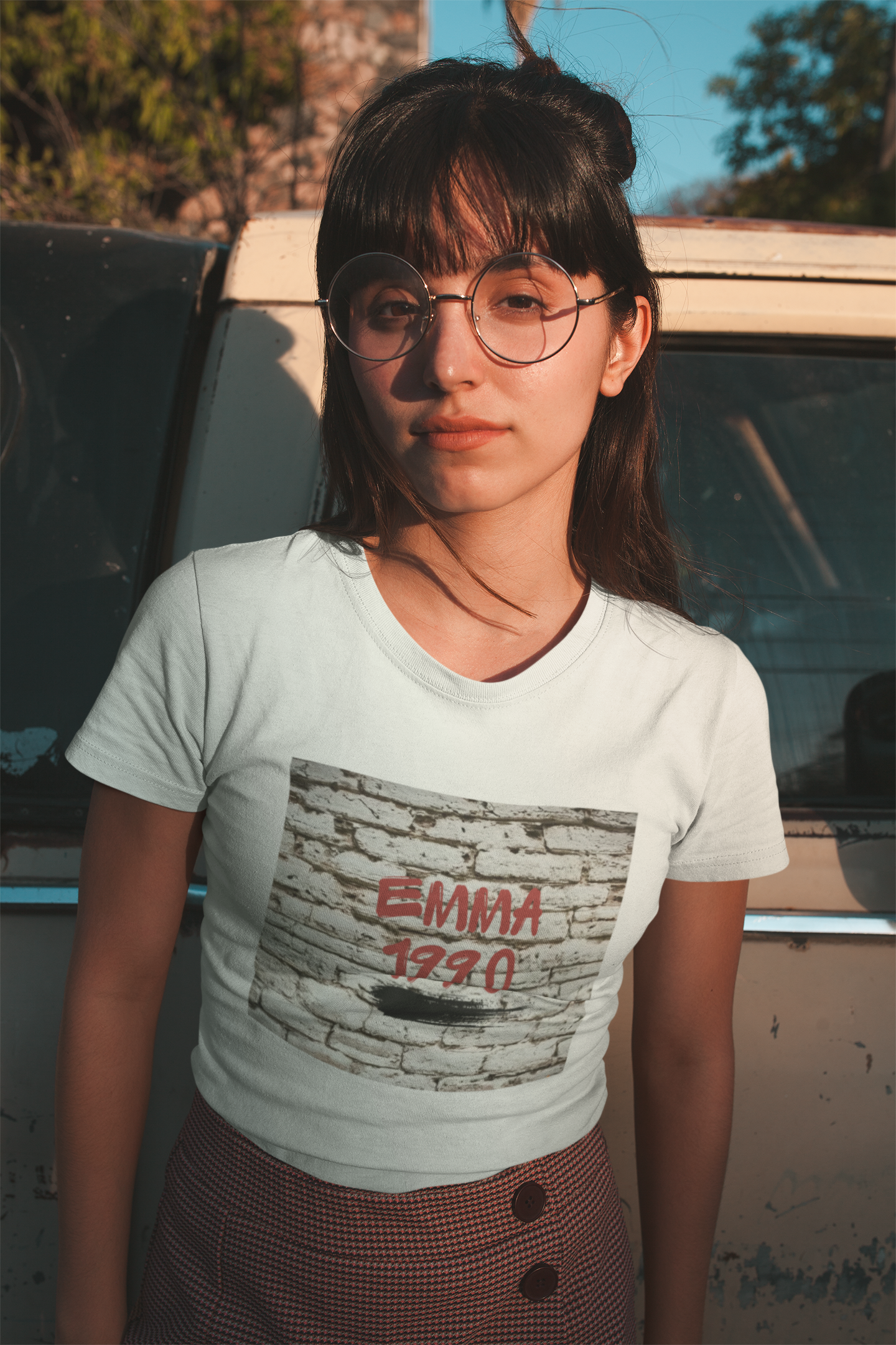 Unisex Softstyle T-Shirt Custom with Year Urban Wear, Personalized Tee, Vintage Graphic Shirt, Trendy Street Style Top, Retro Apparel