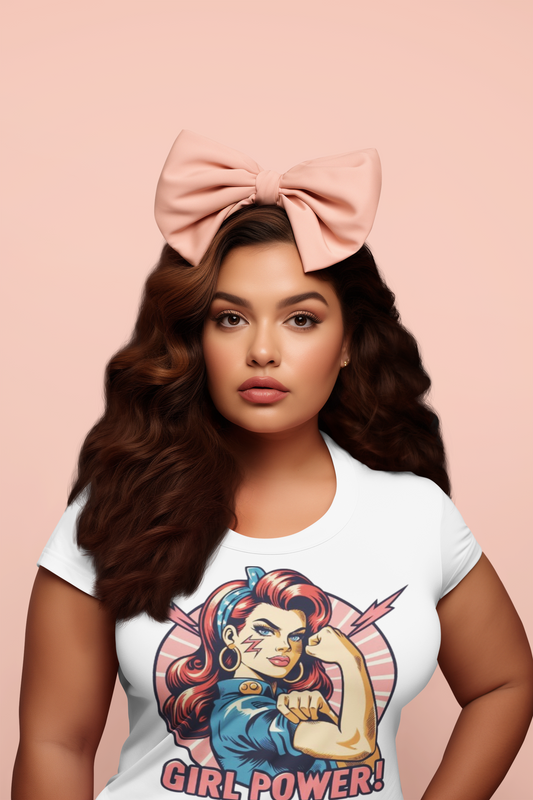 Girl Power T-Shirt - Pop Art Design