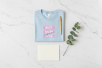 T-Shirt on Marble with Eucalyptus