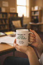 Teacher mug — Ms Patel hands