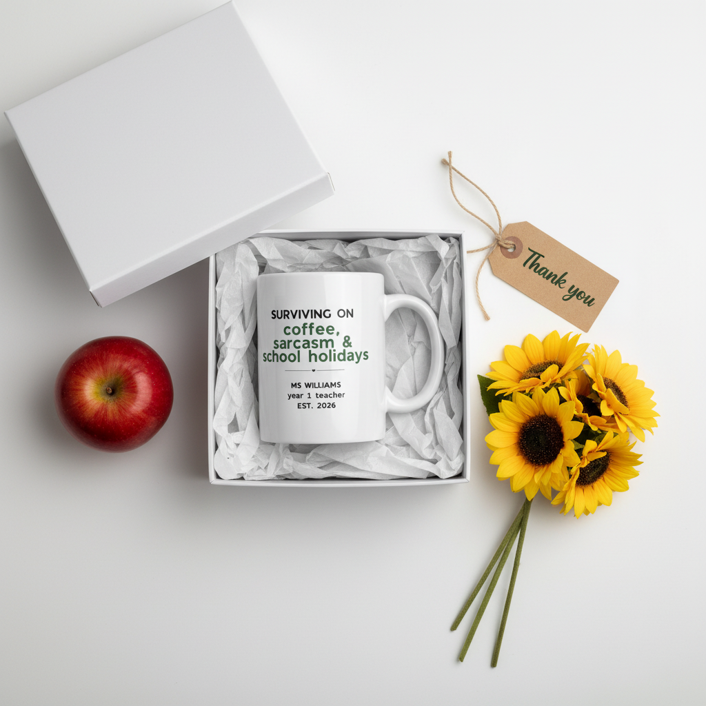 Teacher mug — Ms Williams gift box