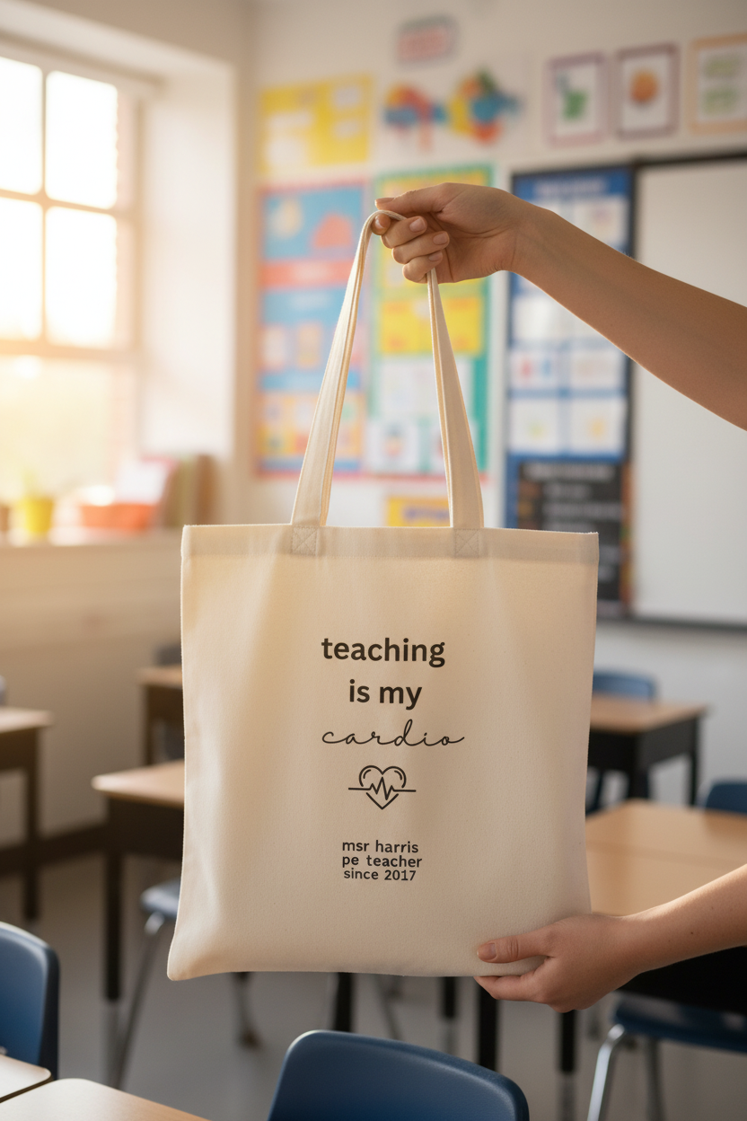 Teaching Is My Cardio — Ms Harris hands