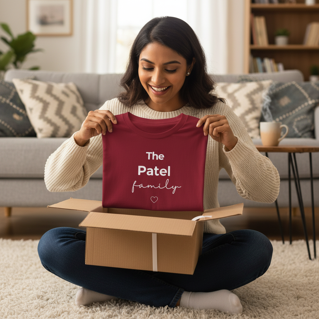 The Patel Family gift reveal