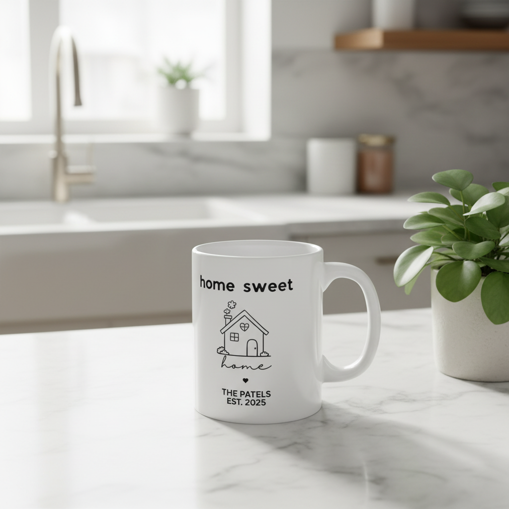 The Patels Home Sweet Home Mug