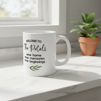 The Patels Welcome Home Mug