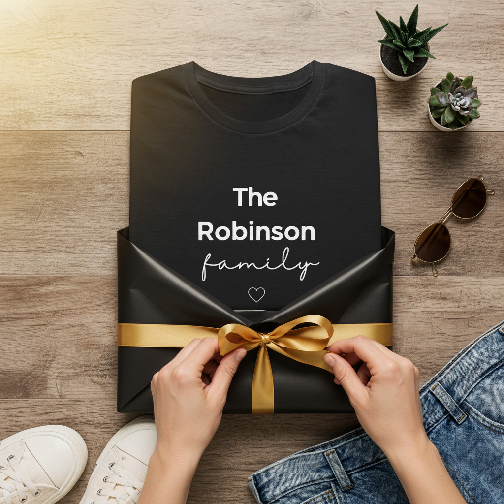 The Robinson Family wrapping