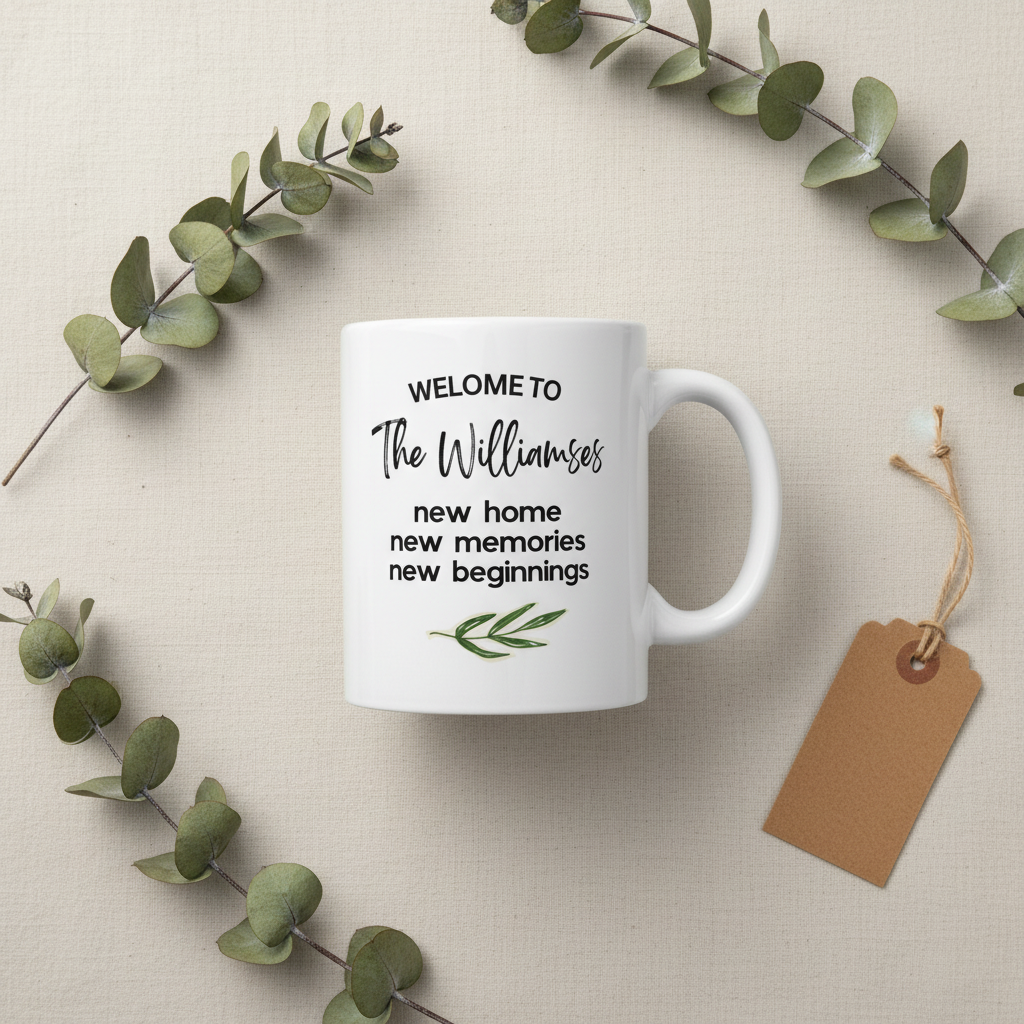 The Williamses Welcome Home Mug