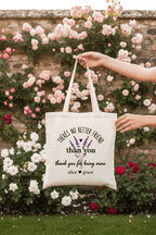 Personalised 'There's No Better Friend' Lavender Tote Bag | Custom Gift for Her - AlleyCrafters