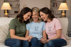 Three Sisters Close on Couch