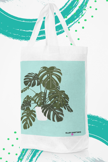 Tropical Monstera -Tote Bag
