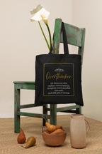 Wanderlust Definition Tote Bag | Funny Quote Cotton Tote | Gift for Her UK