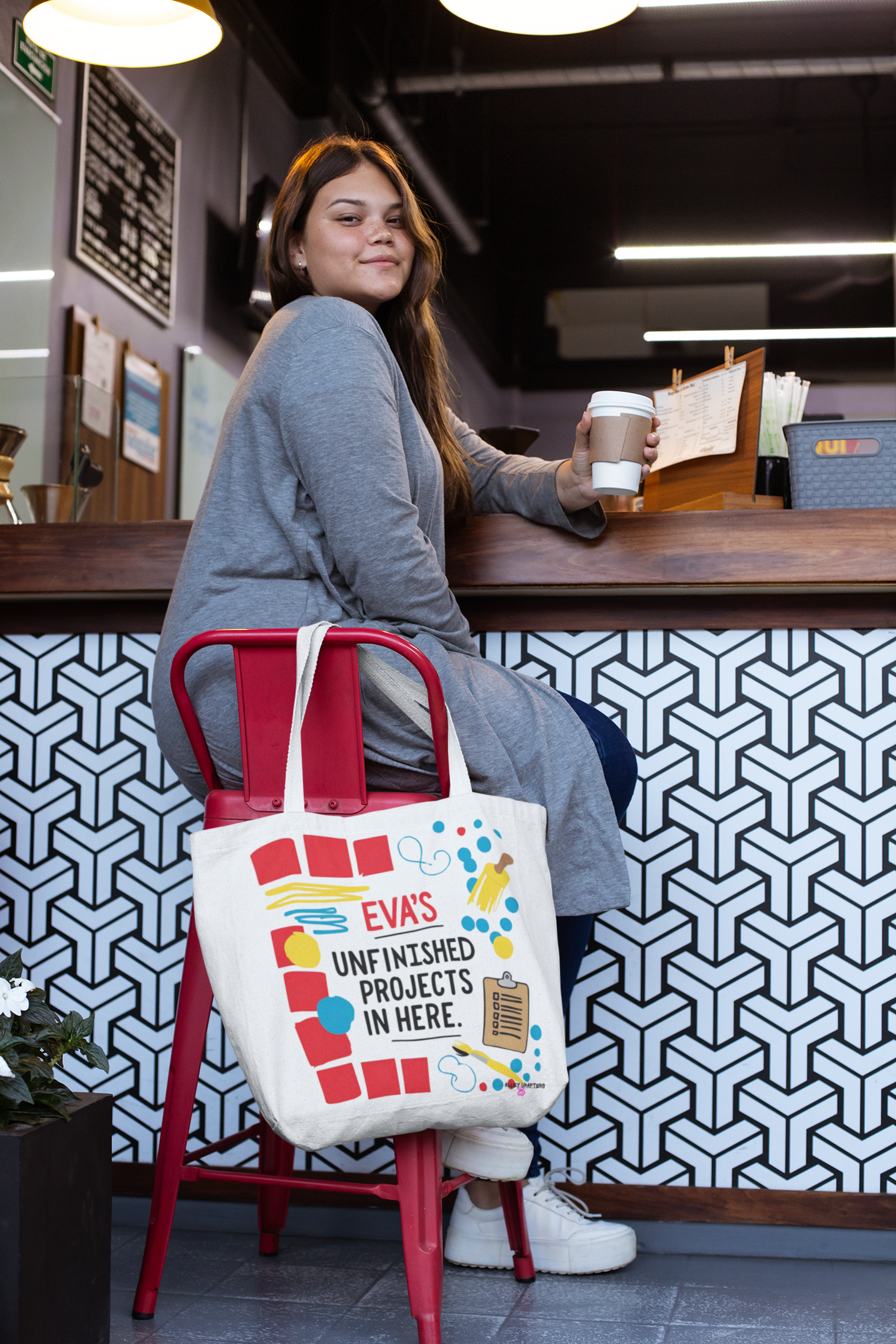 Unfinished Projects Tote Bag