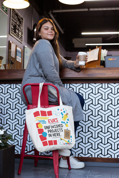 Unfinished Projects Tote Bag