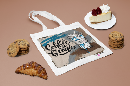 Coffee Break Tote Bag