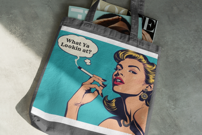 Pop Art Tote – Your Vibe, Your Words