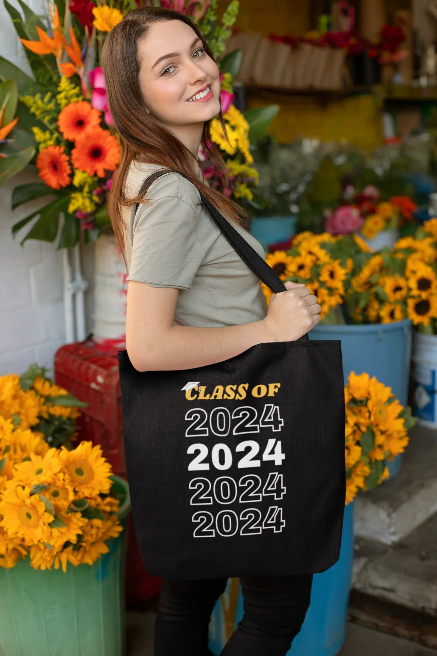 Class of (Year) – Graduation Tote with Style 🎓 - Alley Crafters