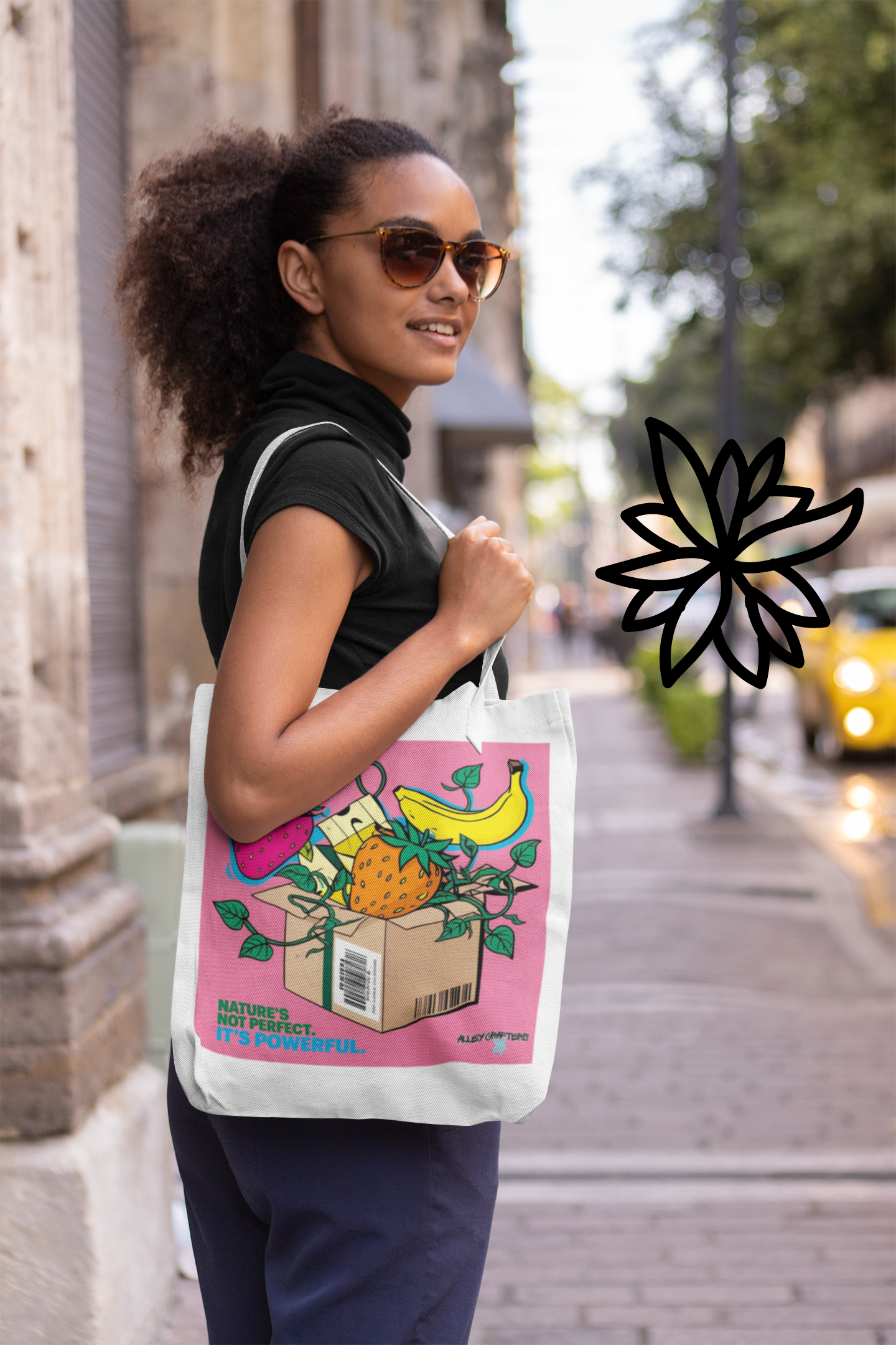 Nature’s Not Perfect, It’s Powerful -Tote Bag