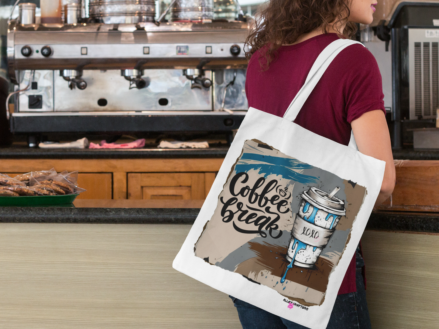 Coffee Break Tote Bag