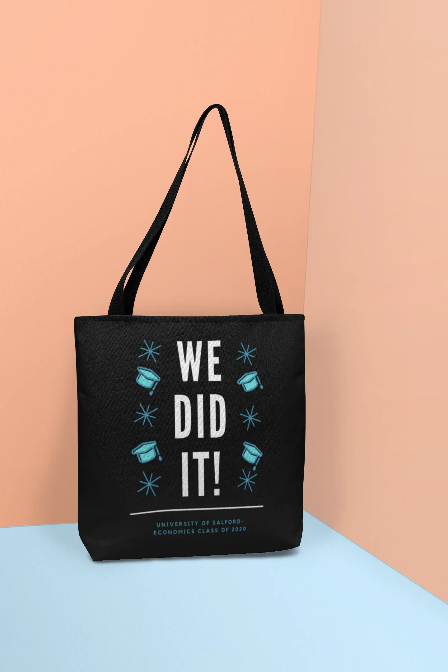 We Did It! Graduation Canvas Tote Bag - Alley Crafters