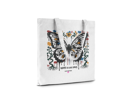 Rebirth in Every Spray: Butterfly Tote