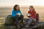 Two friends hilltop UGC