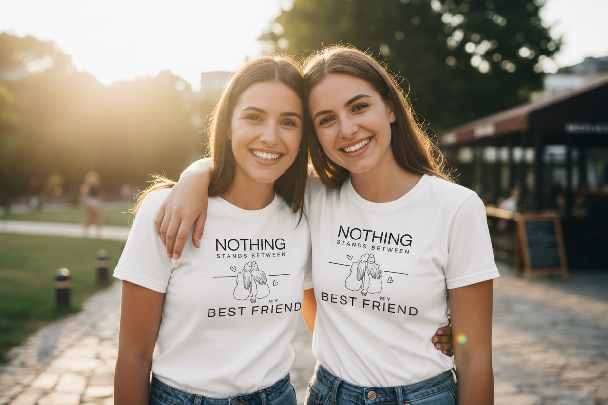 Two Friends Small Design