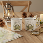 Two Mugs – Dining Table – Clara & Noah – Candlelight