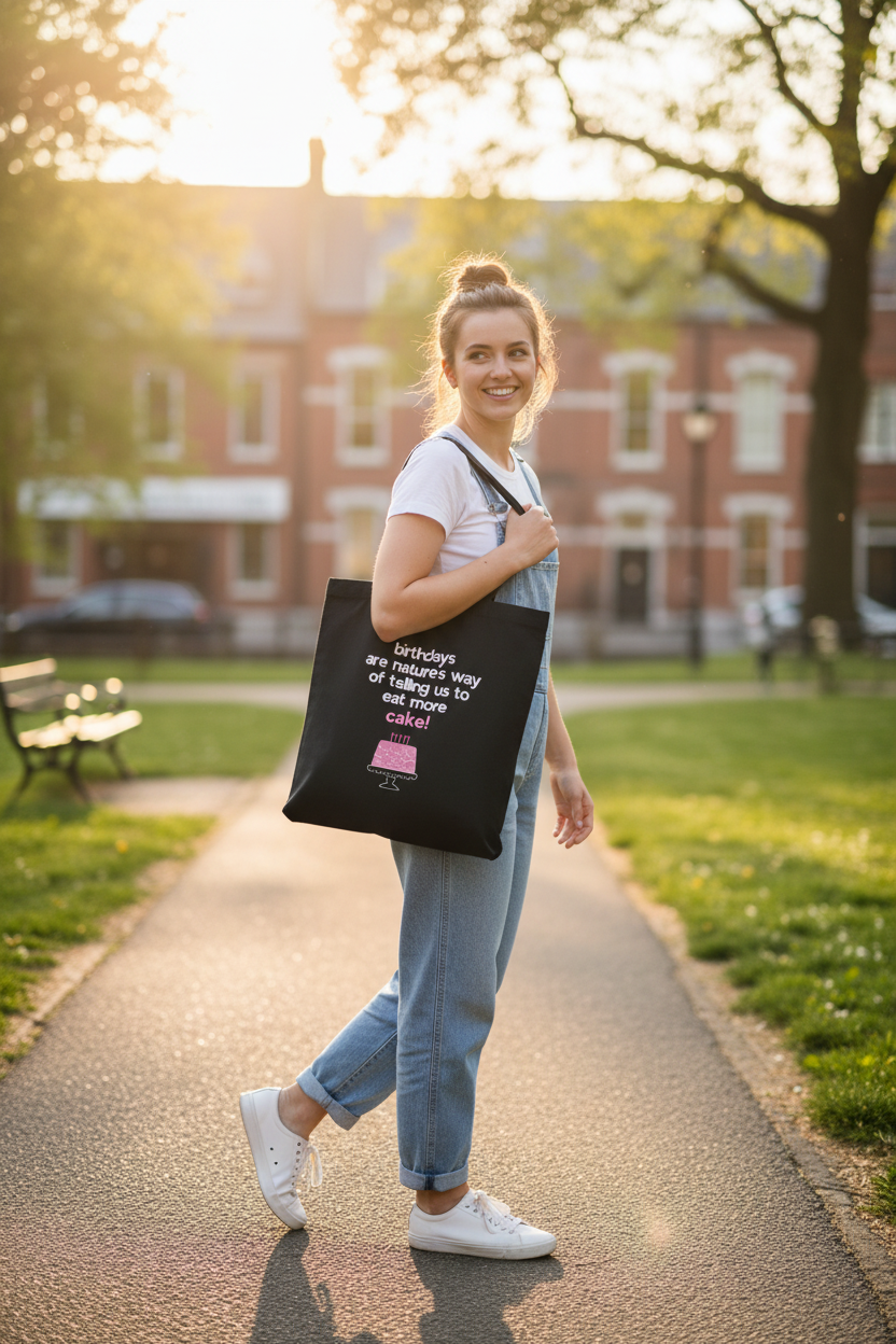 UGC — Black — Woman Carrying